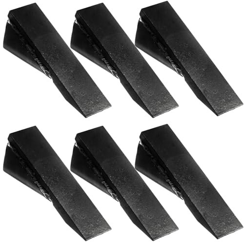 Shimeyao 6 Pack Replacement Box Blade Shank Points Box Scape Blade Ripper Shanks Tips Crimp, Weld On, Replacement, Digging, Plowing for 3/4 Thick Shanks or Tractor
