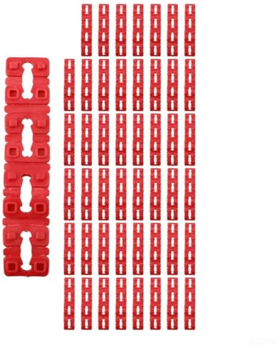 100 Stück Abstandshalter für elektrische Steckdosenverlängerung, Wandsteckdosen-Dichtungen, Twist-Off-Design, einfache Installation