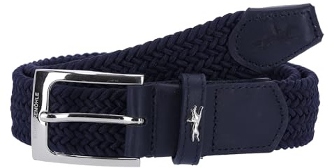 Schockemöhle Sporty Logo Belt III Flecht Gürtel Dark Navy, Größe:75
