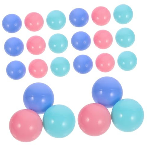 YARNOW Balones para Piscina De Bolas Macaron para Niños, 100 Unidades, Tamaño Pequeño, Colores Pastel (marcados), Sin Tóxicos, Ideales para Áreas De Juego Infantiles, Guarderías y Piscinas De Bolas