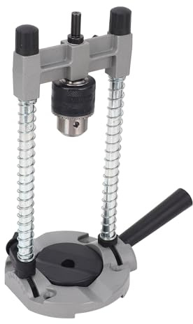 Dpofirs Drill Guide Attachment Holder, Adjustable Depth Portable Drill Guide Aluminum Alloy for Drilling