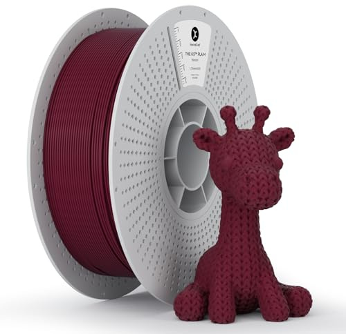 kexcelled PLA Matte Filament Kastanienbraun 1,75mm, 1kg Rolle Spule
