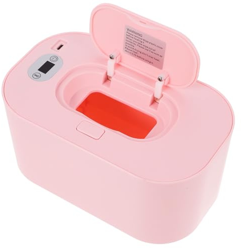 Large Capacity Baby Diaper Wipe Warmer Heating Box for Baby | Energy Saving, Non Slip Abs Build, Warms Upper Tissue Evenly, Compact Nursery Use, Sturdy Heating Box