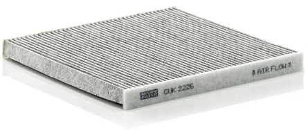 MANN-FILTER CUK 2226 Cabin Air Filter - Pollen Filter with Activated Carbon - for Cars + Transporters