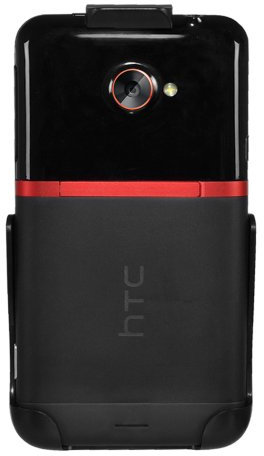 Seidio HLHTJETAS Holster für HTC EVO 4G LTE, ohne Hülle, in Einzelhandelsverpackung, Schwarz