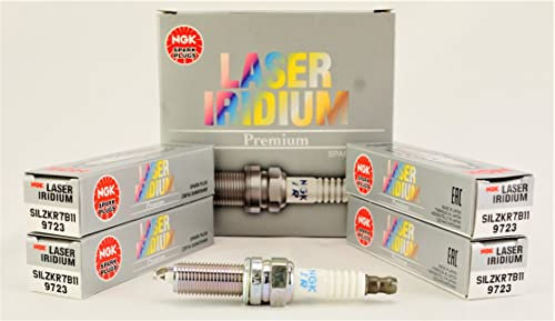 NGK (9723) SILZKR7B11 Laser-Iridium-Zündkerze, 4 Stück
