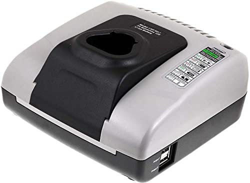 akku-net Akku-Ladegerät mit USB für Milwaukee Akku-Kompakt-Säbelsäge C12 HZ, 12V