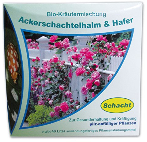 Schacht 1kmpilz200 Bio-Kräutermischung Ackerschachtelhalm & Hafer 200 g zur Gesunderhaltung pilz-anfälliger Pflanzen