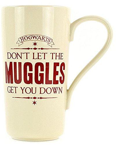 Harry Potter Latte Macchiato Becher Muggles, aus Keramik ca. 500ml Fassungsvol.