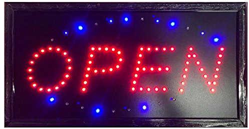 DOBO Open - Cartel luminoso LED con enchufe europeo