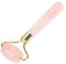 Akozon Crystal Roller Massagegerät, natürliche Rosenquarz Crystal Abnehmen Gesicht Beauty Massage Roller Hautpflege Relax-Tool Beauty Massage Roller