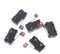 BELTI 10 pièces/Ensemble Mini Interrupteur Tactile à 3 Broches KW11-3Z 5A 250 V Micro-Interrupteur d'horloge à poignée Ronde