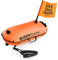 BUDDYSWIM Boa Nuoto acque libere 28 L con Sacca Interna Impermeabile al 100% e Bandiera Rimovibile ad Alta visibilità. Waterproof Bag Resistente, Leggera e Facile da ripiegare.