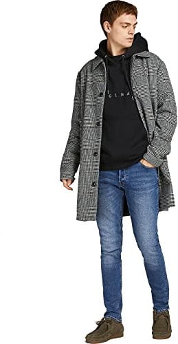JACK & JONES JJIGLENN Jjoriginal NA 031 Noos Jeans, Bleu Denim, 29W / 34L Hommes