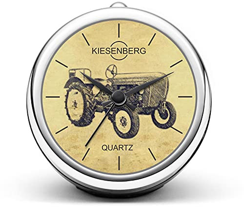 KIESENBERG Design Tischuhr Geschenke für Diesel Traktor Standard 218 Fan T-5657