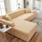 VEAI Sofabezug L Form Couchbezug Ecksofa Sofahusse Stretch Sofa überzug für 1/2/3/4 Sitzer（L-förmiges Ecksofa erfordert Zwei） (Color : L, Size : 3-Sitzer (190-230 cm))