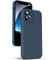 Supdeal Liquid Silicone Case for iPhone 12, [Camera Protection] [Anti Fingerprint] [Wireless Charging] 4 Layer Phone Case Protective Cover, Built-in Microfiber Case Cover, 6.1,DarkBlue