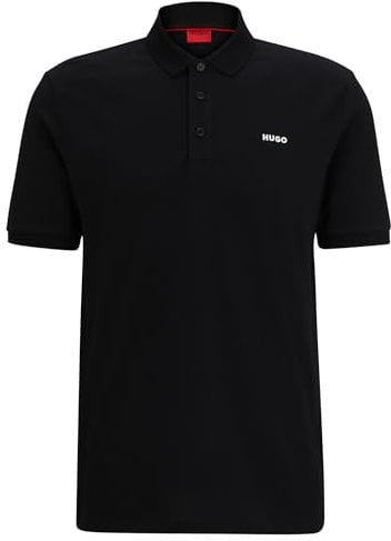 HUGO Mens Polo Shirt Black XL