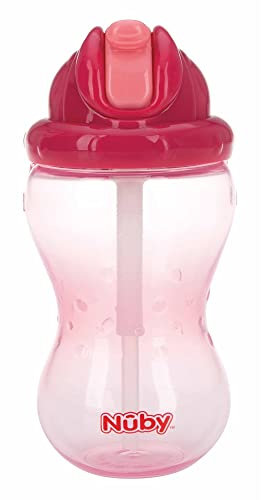 Gobelet anti goutte Flip-It Rose 360ml - Nuby