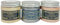 CSY art gallery Metallic Acrylic Paint Set 2oz Bottle*3 Champagne Gold Gypsum- Aromatherapy- Handpainted Perfect for Easy to Apply DIY Arts and Crafts(Creamy Sakura)