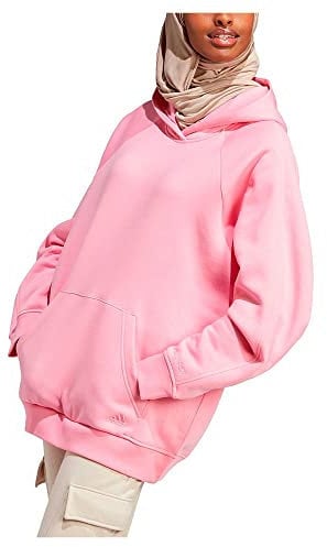 adidas W All Szn BF HD Sudadera con Capucha, Rosa Brillante, Small para Mujer