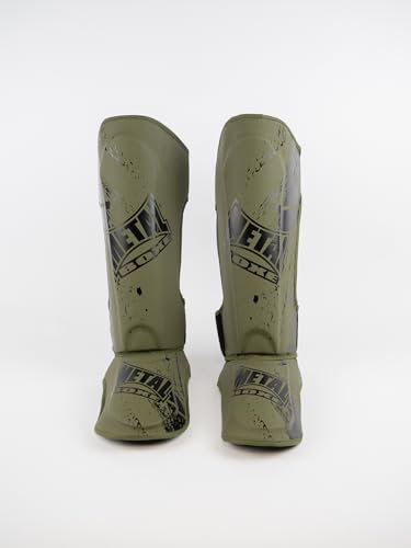 METAL BOXE Protège-Tibias/Pieds Blade Kaki XS
