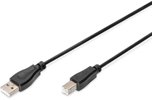 Levitantes Cavo USB tipo A - B M/M da 1 metro, USB 2.0 nero, intervallo di trasferimento 480 Mbit/s