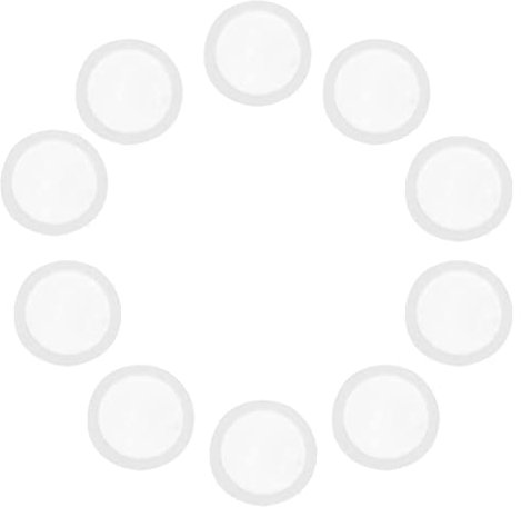 Jeorywoet Kazoo - Transparente Membran, 10pcs - Zubehör für Gitarre, Ukulele, Geige, Klavier & mehr - Perfekt für SNES & NES Songs - Transparent, Kunststoff, Minimalist