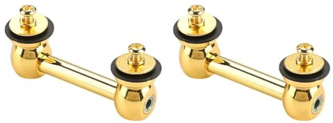 EHJRE 2x Snare Drum Lugs Ersatzperkussionsinstrument Doppelende Drum Lugs