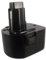 Peakbatt A9252, A9275, PS130, PS130A, batteria di ricambio da 3300 mAh per Black & Decker CD1202GK, CD1202K, CD120GK, CD120GK2, CD12CA, CD12CAB, CD12CAH, CD12CB, CD12CBK