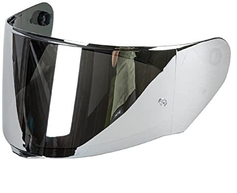 Motociclo Visiera for casco, visiera for casco compatibile con FF328 Visiera for casco adatta compatibile con caschi Ls-2 Ff320 Ff353 Ff800 Modello lente Visera De Ca-SCO (visiera fumé)(Mirror Shield)