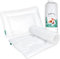 FAM' Home Baby Bettdecke und Kissen Set Cheeky Fox, Kinderbettdecke 90 x120 und 40x60 cm Kopfkissen |Oeko-Tex Standard 100 Zertifiziert| Antiallergie-Option| Geeignet für 70x140 cm Betten