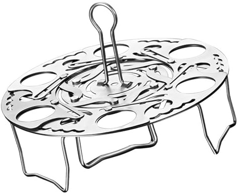 304 Steel Expandable Steam Rod Rack Folding Adjustable Steam Insert Suitable for Various Cooking Requirements