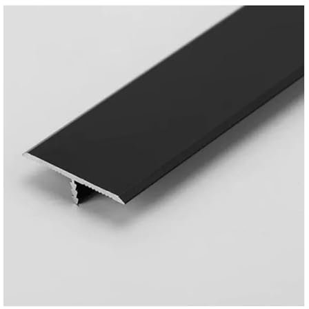 Aluminium Floor Transition Strip, T Molding Threshold Strip Doorway Trim Floor Cover for Wood, Tile, Vinyl and Laminate Flooring Joints