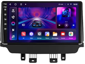 Android 15 2 DIN Radio automatica 9“ Schermo touch per auto per Mazda CX-3 Mazda 2 DK 2014-2021 con Telecamera Posteriore/BT/FM AM/DSP/GPS(2+32G)