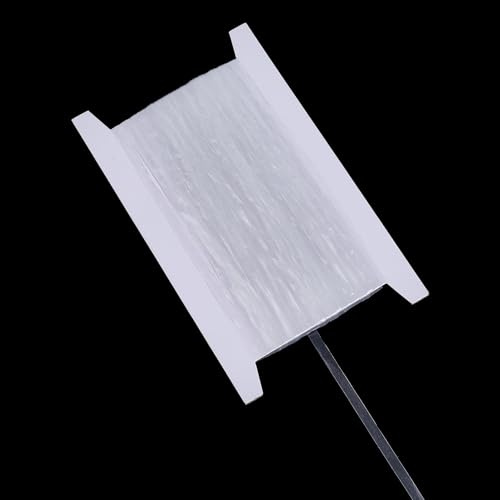 letsinstyle 50 Yards 5mm Clear Elastic Straps, Stretchy Bra Invisible Strap, Transparent Bra Shoulder Bands for Lingerie Dance Swimwear Cloth Sewing Project