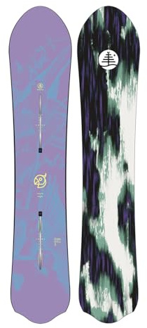 Burton Snowboard Family Tree Alekesam Camber Graphic Herren – Größe 160 – Violett
