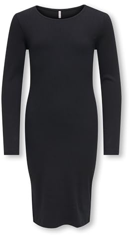 Kids ONLY Damen Kogbelfast Life L/S Midi Dress JRS Noos Kogbelfast Life L/S Midi Dress JRS Noos (1er Pack)