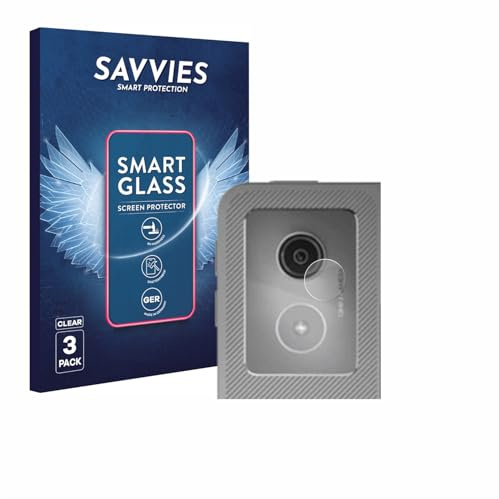 Savvies Schutzglas für Lenovo Idea Tab Pro 12.7 | (NUR Kameraschutz) 3 Stück Transparenter Displayschutz Made in Germany Panzer Schutz Glas 9H Schutzfolie Klar