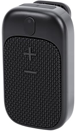 LICAEVEY Altoparlante Bluetooth Indossabile con Clip Sul Subwoofer Portatile Piccolo Altoparlante Personale Esterno Wireless per Allenamenti, Corsa, Sport, Viaggi