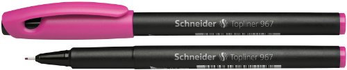 Schneider Topliner 967 Fineliner (Strichstärke 0,4 mm) 1 Stück pink
