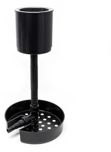 WilTec Jebao SK-50 Standing Koi Fish Pond Skimmer Surface Leaves Collector up to 60m²