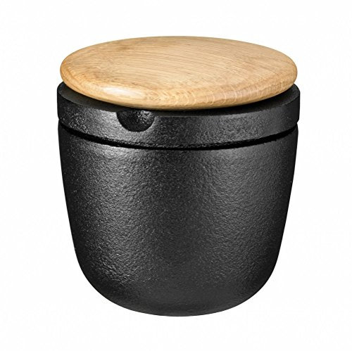 SKEPPSHULT Kräutermühle Gusseisen Grinder Schwarz Braun S