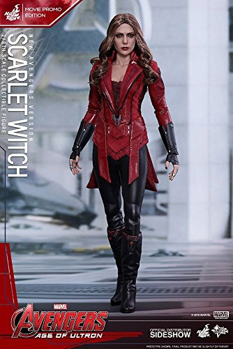Hot Toys Scarlet Witch 1/6 Civil War Movie Promo Edition Avengers Age Of Ultron
