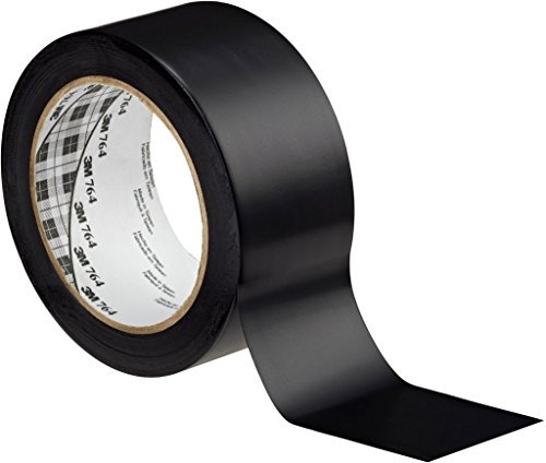 3M PVC-Klebeband 764i, 50 mm x 33 m, Schwarz (24-er Pack)