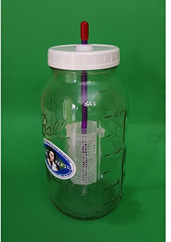 Kefir Fermenter (1,5 l/50 oz) con recipiente ampliado para granos de kéfir