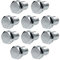 ECD Germany 10 x ÖAS-95954 10 Stück Ölablassschraube Ablassschraube Verschlussschraube Schraube M14x1,5 29,5 mm aus Stahl mit Dichtring für Ölwanne