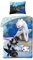 Halantex Euromat Kinderbettw?sche Bettw?sche How To Train Your Dragon 140X200 Cm Drachenz?hmen 2Tlg Set Schwarz Weiß Httd6050Bl Baumwolle OekoTex 140 cm x 200 cm Blau