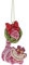 Disney ENESCO Disney Traditions Hanging Ornament - Alice im Wunderland Grinsekatze mit Weinachtskranz