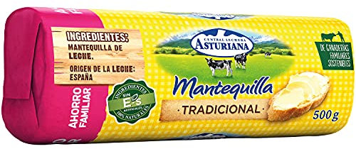 Central Lechera Asturiana Mantequilla Tradicional, Rulo 500g